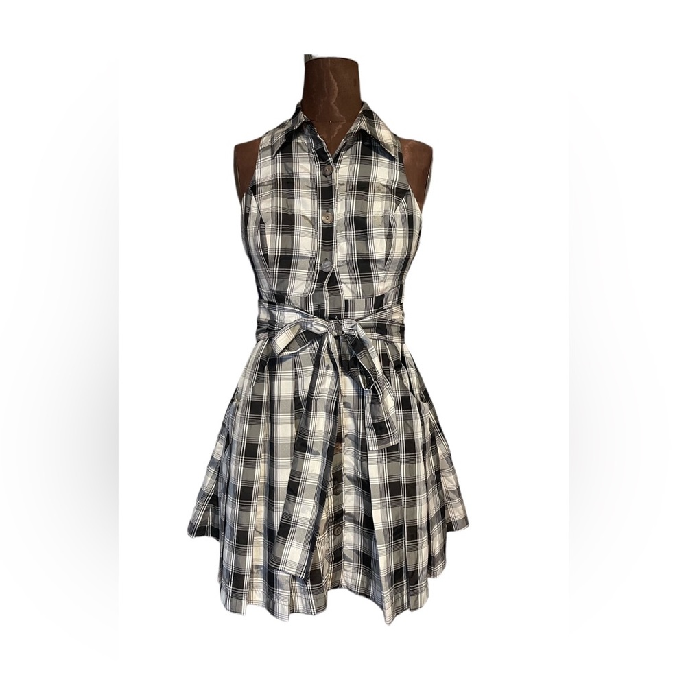 Vintage 50s plaid Dress